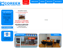 Tablet Screenshot of coreex.com